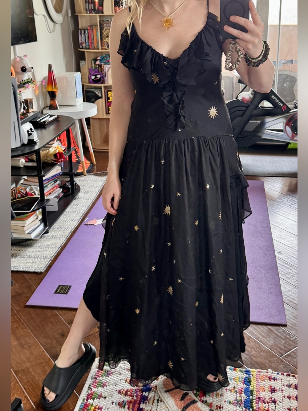 Selkie OOAK SILK SAMPLE DRESS S/M